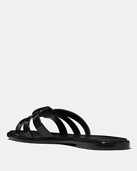 Sculpted Spade Jelly Sandal