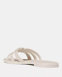 Sculpted Spade Jelly Sandals