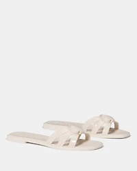 Sculpted Spade Jelly Sandals