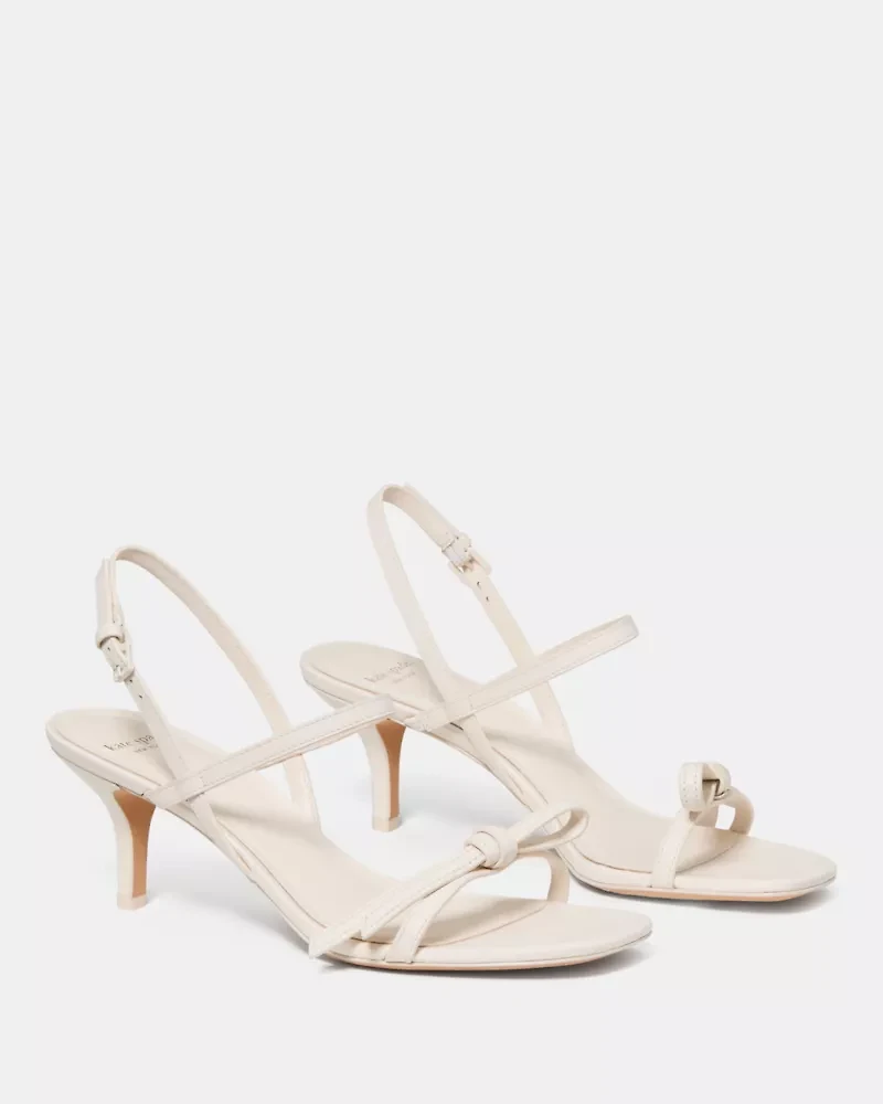 Loop Kitten Heel Sandals