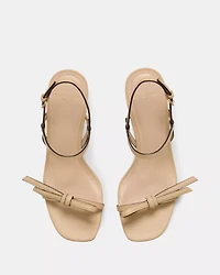 Loop Kitten Heel Sandals