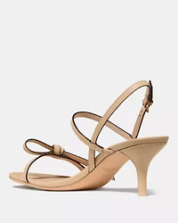 Loop Kitten Heel Sandals