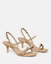 Loop Kitten Heel Sandals