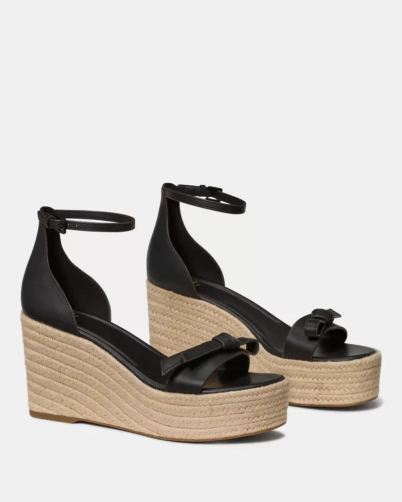 Loop Espadrille Wedge Sandal