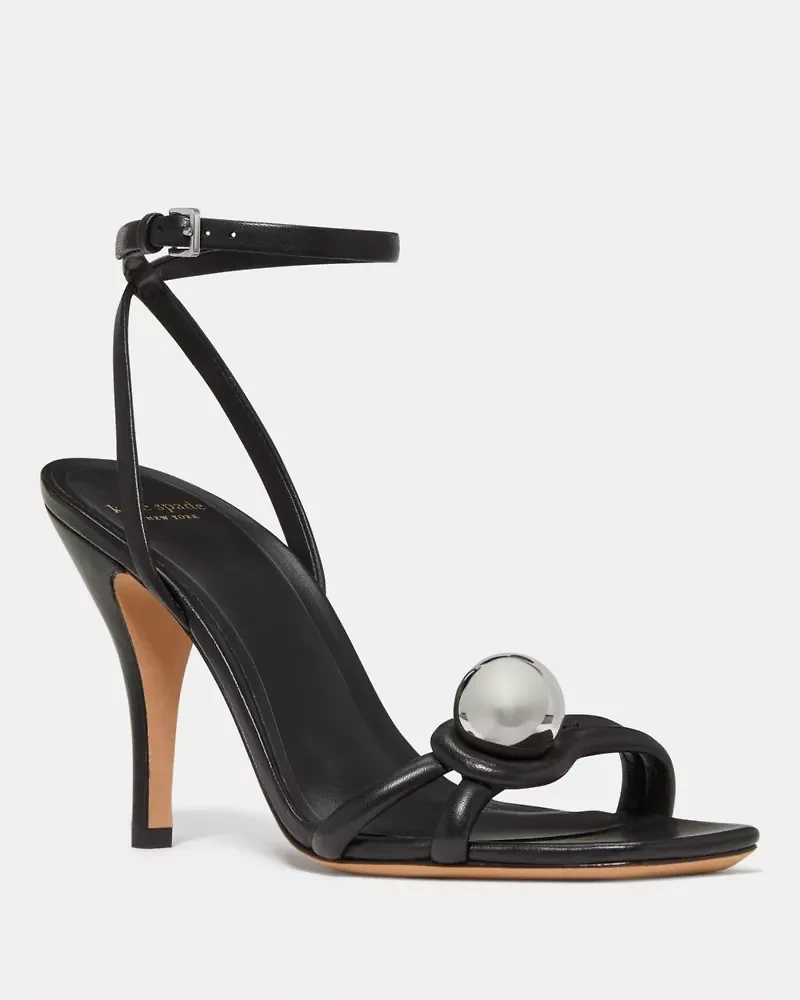 Harmony Smooth Leather High Heel Sandal