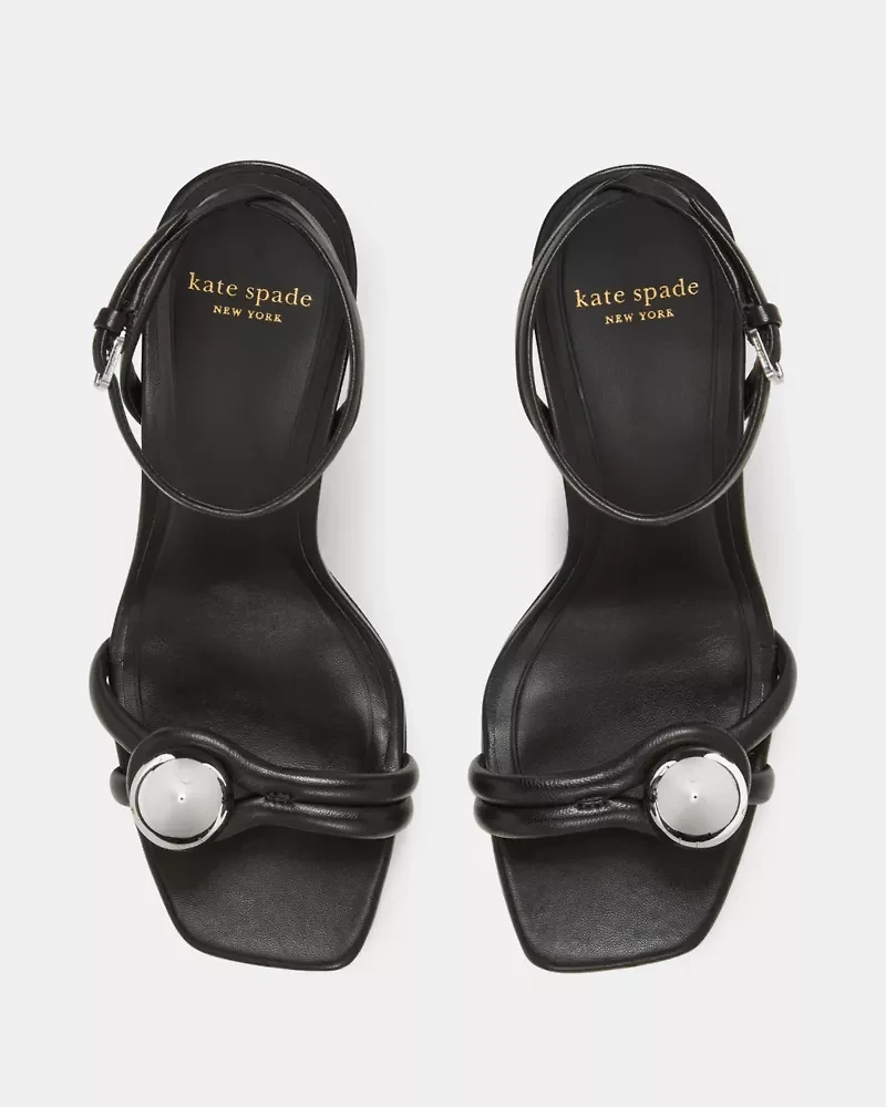 Harmony Smooth Leather High Heel Sandal