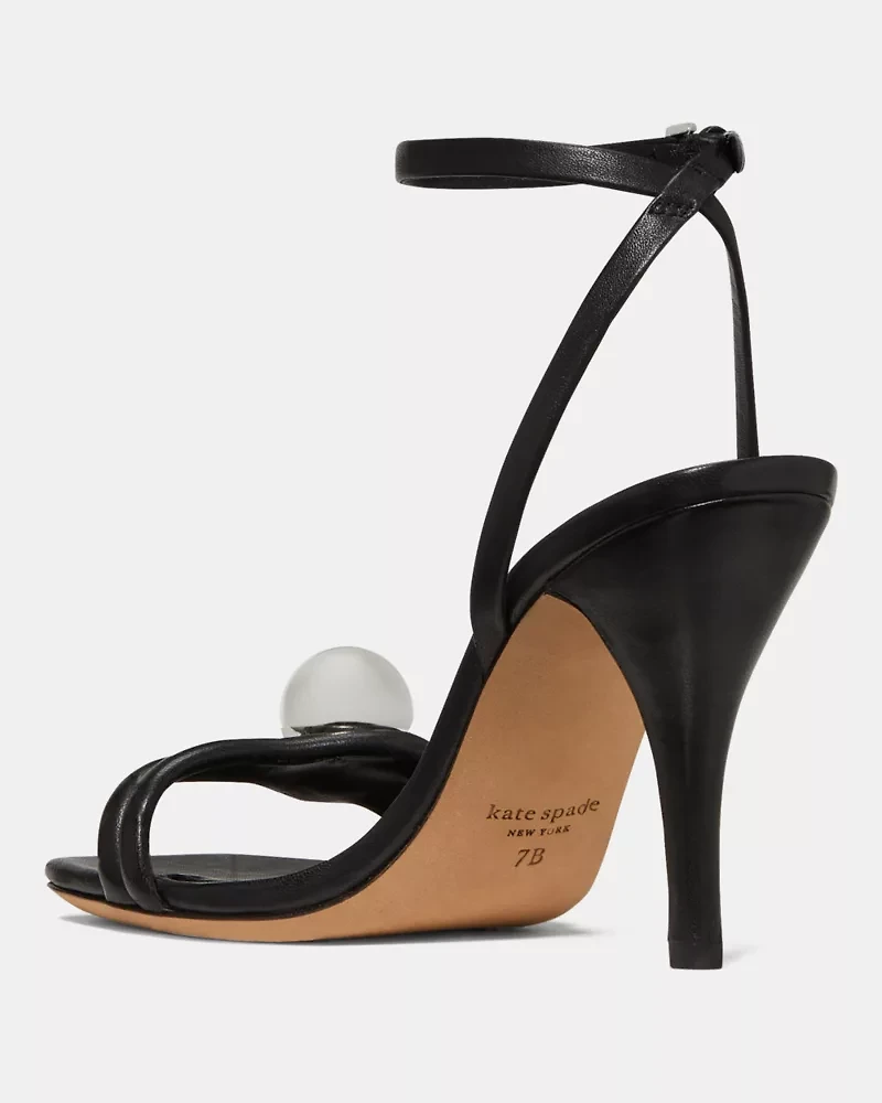 Harmony Smooth Leather High Heel Sandal
