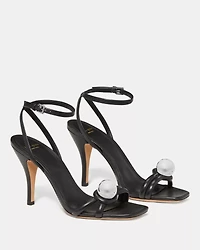 Harmony Smooth Leather High Heel Sandal