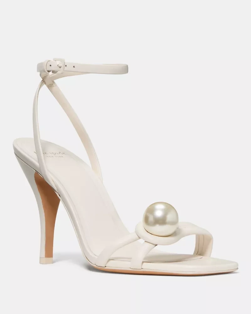 Harmony Smooth Leather High Heel Sandal