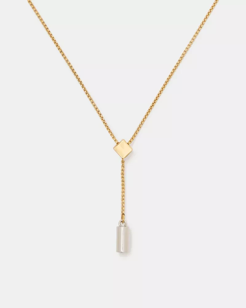 Geo Pop Y Necklace