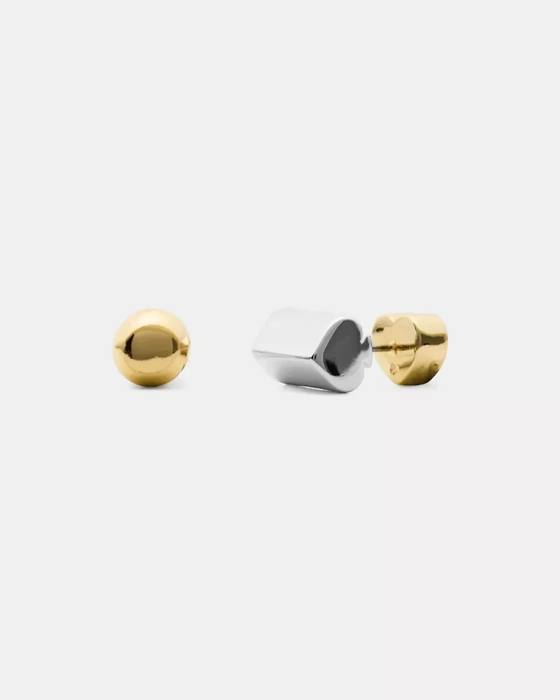 Geo Pop Front Back Studs