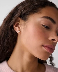 Geo Pop Asymmetrical Studs