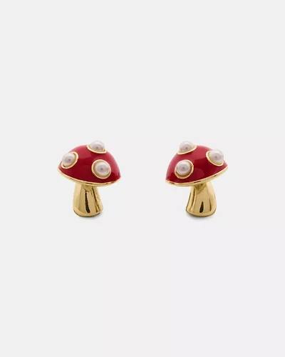 Secret Garden Mushroom Studs
