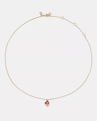 Secret Garden Mushroom Pendant