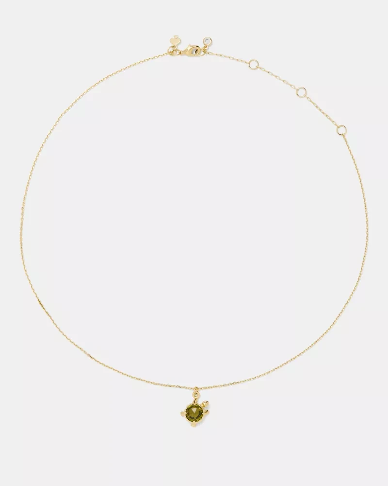 Secret Garden Turtle Pendant