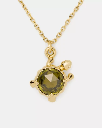 Secret Garden Turtle Pendant