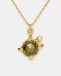Secret Garden Turtle Pendant
