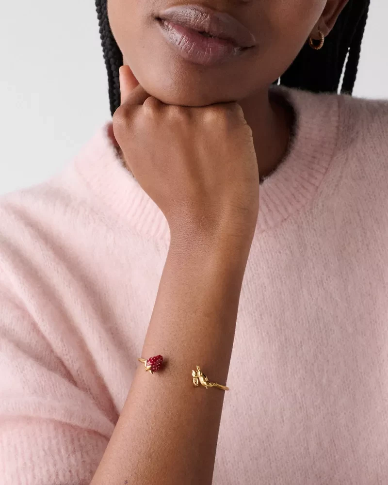 Secret Garden Strawberry Cuff