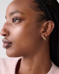 Secret Garden Front Back Bunny Studs