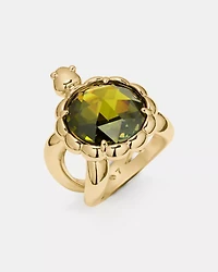Secret Garden Turtle Ring