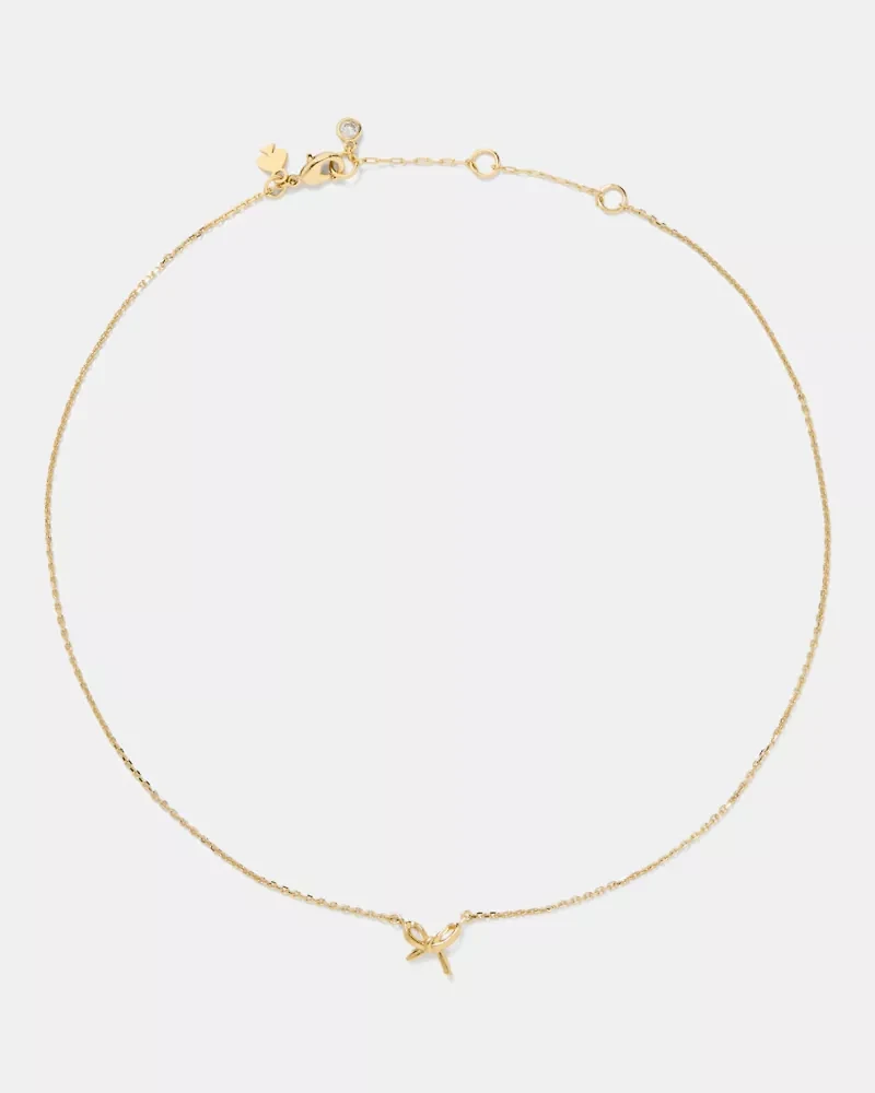 Girlie Pearlie Mini Bow Pendant