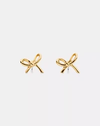 Girlie Pearlie Mini Bow Studs