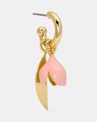 Golden Bloom Drop Earrings