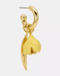 Golden Bloom Drop Earrings