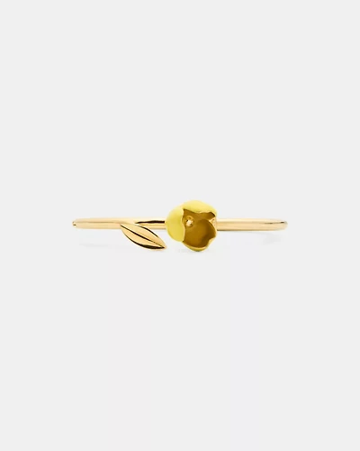 Golden Bloom Bangle
