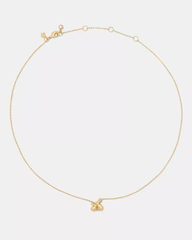 Love You, Mom Bunny Pendant