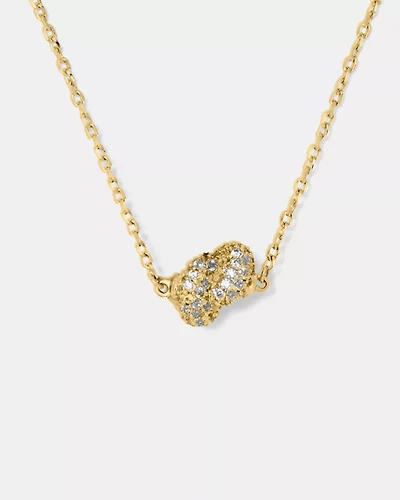 Sailor's Knot Pave Mini Pendant