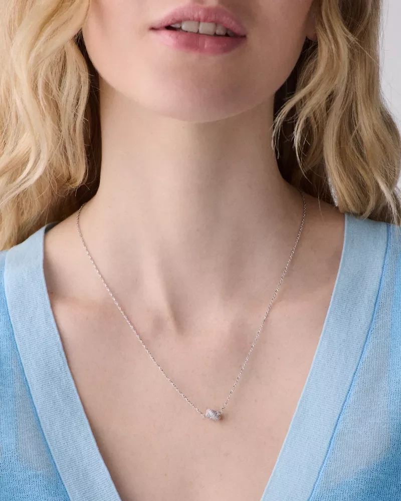 Sailor's Knot Pave Mini Pendant