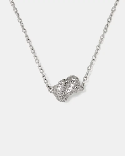 Sailor's Knot Pave Mini Pendant