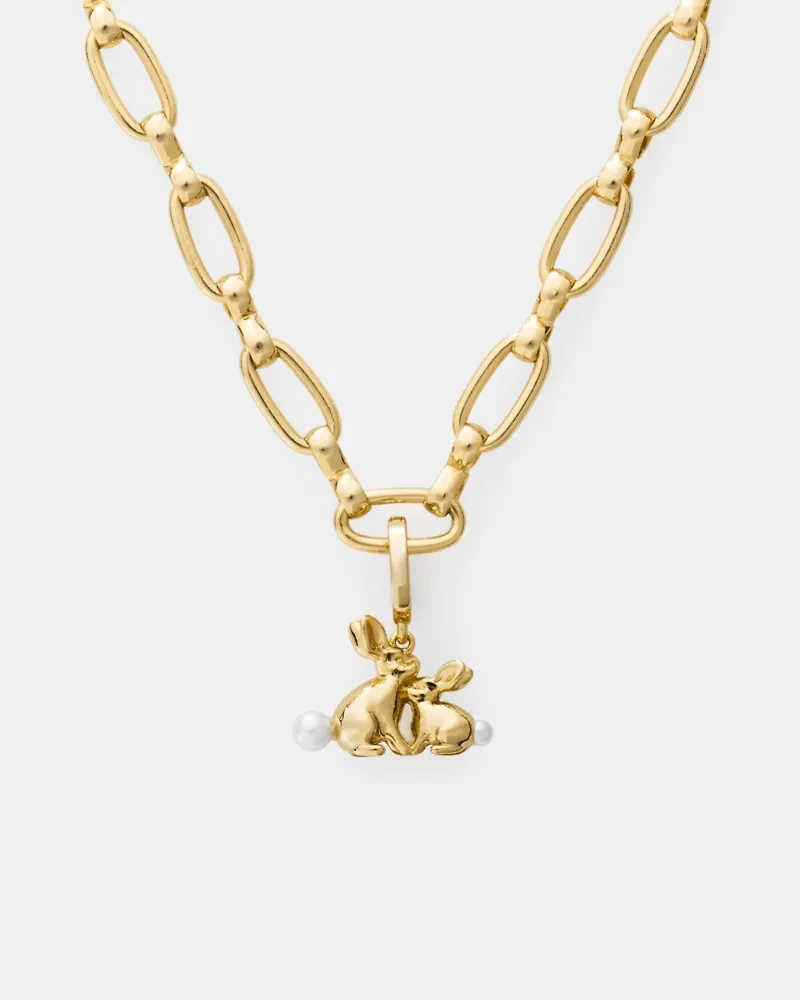 One In A Million Bunny Charm