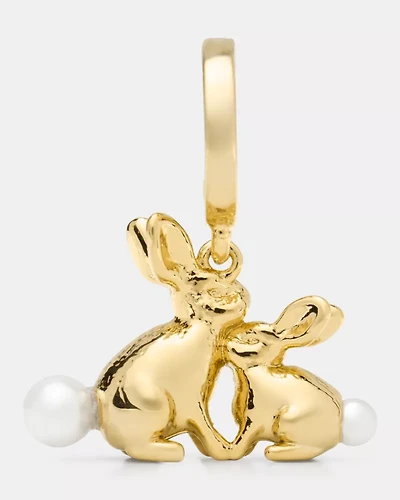 One In A Million Bunny Charm