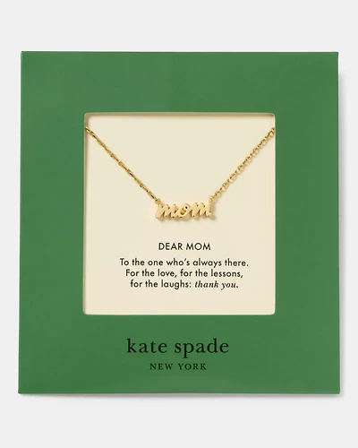 Dear Mom Pendant