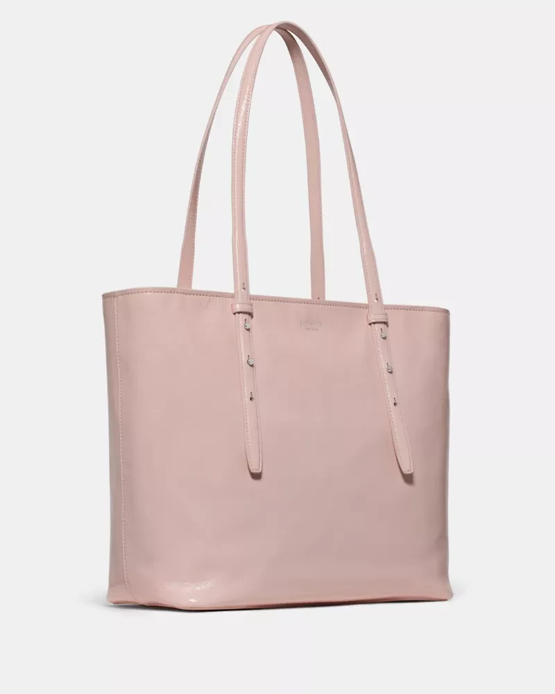 Do It All Crinkle Patent Tote Bag