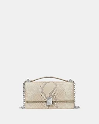 Deco Snake Embossed Mini Crossbody Bag