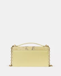 Deco Snake Embossed Mini Crossbody Bag