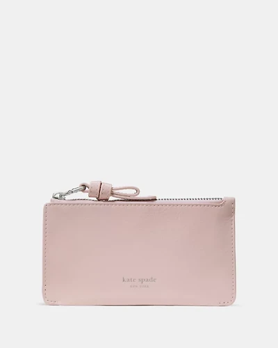 Loop Crinkle Patent Zip Card Case