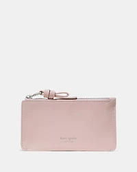 Loop Crinkle Patent Zip Card Case