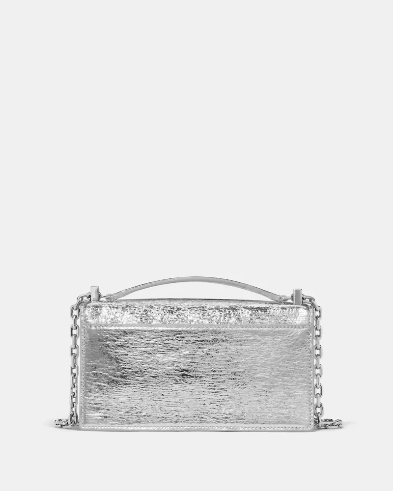 Deco Crinkle Metallic Mini Crossbody Bag