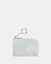 Hidden Garden Mini Zip Card Case