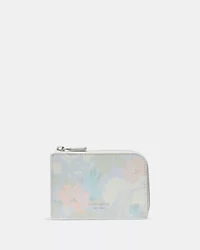 Hidden Garden Mini Zip Card Case