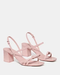 Loop Block Heel Sandal