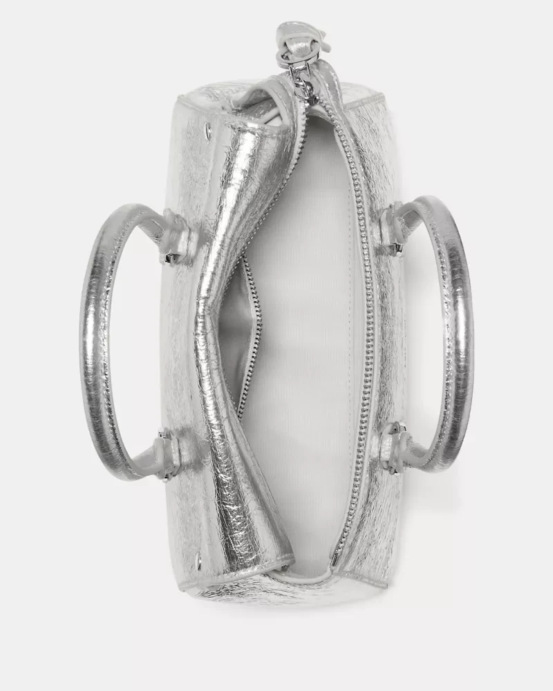 Bond Crinkle Metallic Leather Mini Bag