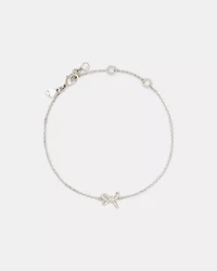 Girlie Pearlie Mini Bow Bracelet