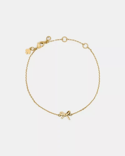Girlie Pearlie Mini Bow Bracelet