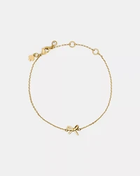 Girlie Pearlie Mini Bow Bracelet