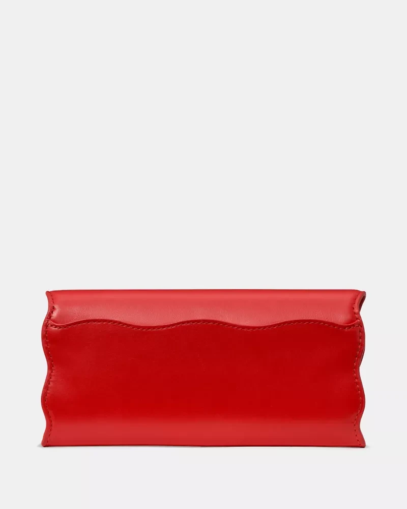 Deco Wavy Large Flap Wallet